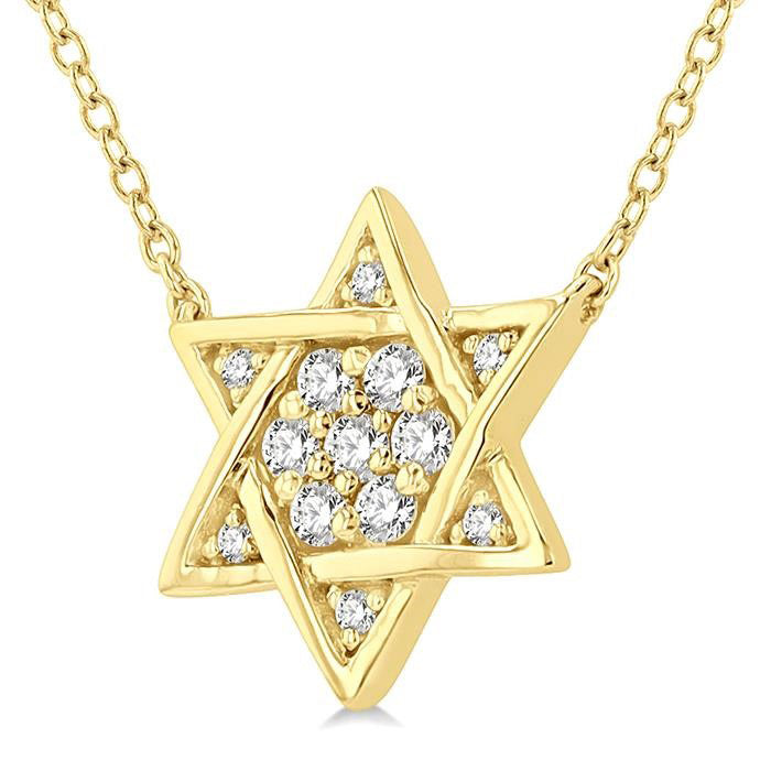 Aquila Étoile Star Of David Petite Diamond Fashion Pendant