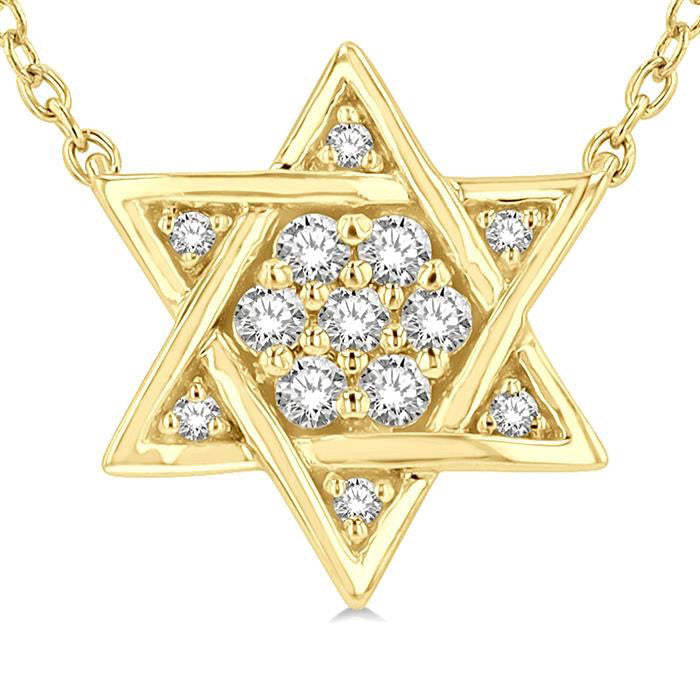 Aquila Étoile Star Of David Petite Diamond Fashion Pendant