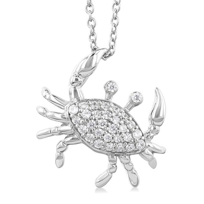 Ivy Jubilee Crab Petite Diamond Fashion Pendant