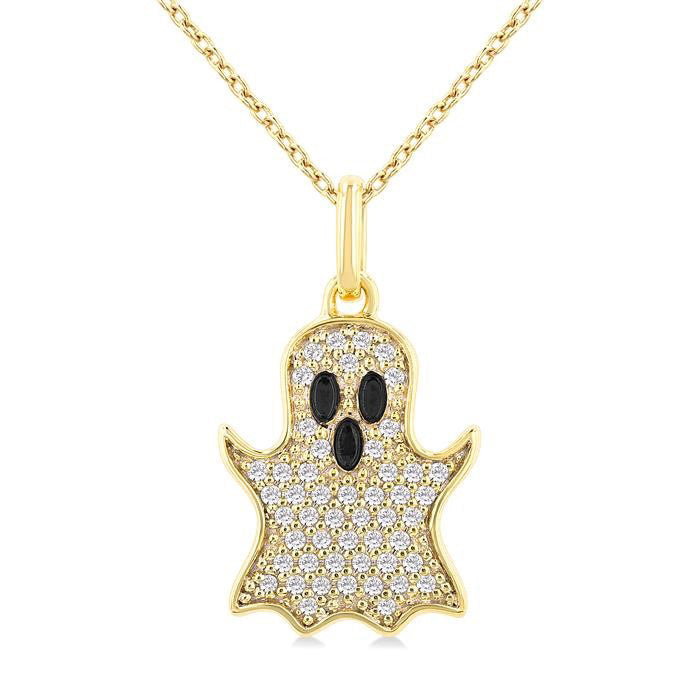 Bellona Harbor Ghost Petite Diamond Fashion Pendant