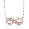 Freya Thistle Infinity Petite Diamond Fashion Pendant