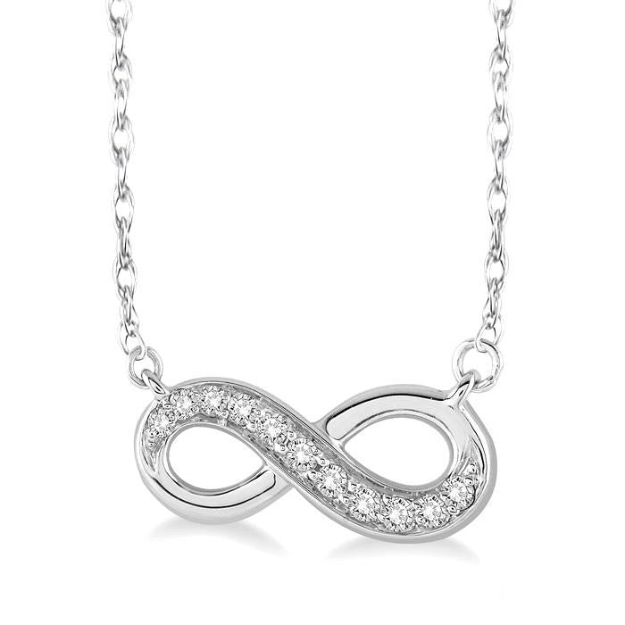 Lilith Regalia Infinity Petite Diamond Fashion Pendant