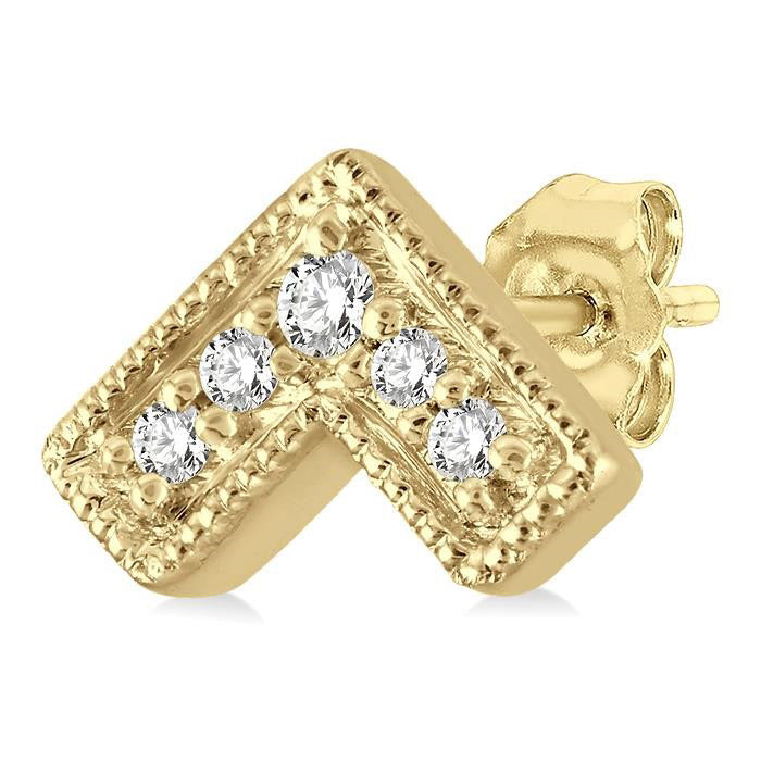 Petite Diamond Fashion Earrings