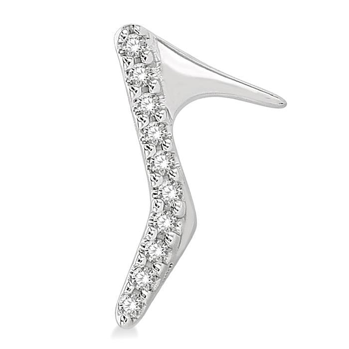 High Heel Petite Diamond Fashion Earrings