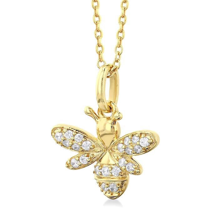 Maia  Bumble Bee Petite Diamond Fashion Pendant