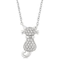 Luna Juno Cat Petite Diamond Fashion Pendant