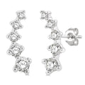 Petite Diamond Fashion Ear Climbers