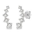 Petite Diamond Fashion Ear Climbers