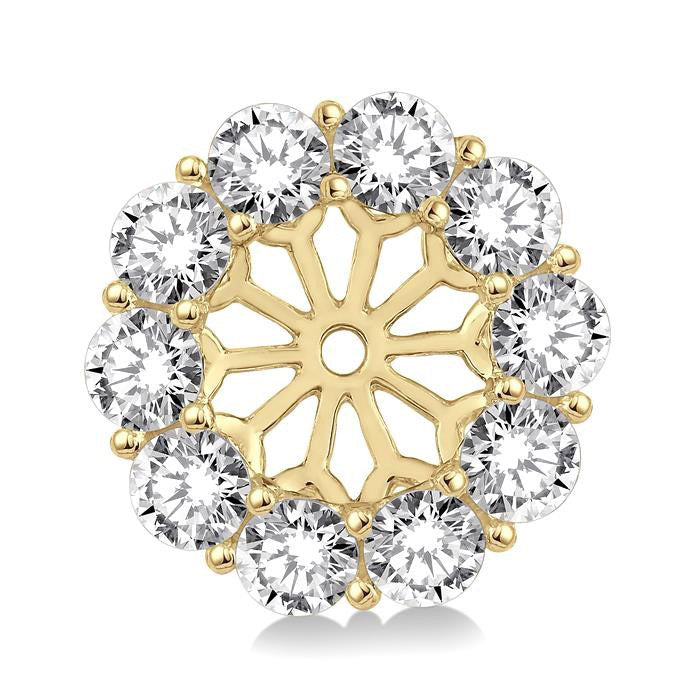IonSolXe LoNoAr XeNoLo 14K White Gold Diamond Statement Earrings