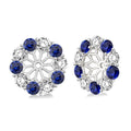 Gemstone & Diamond Earrings Jacket