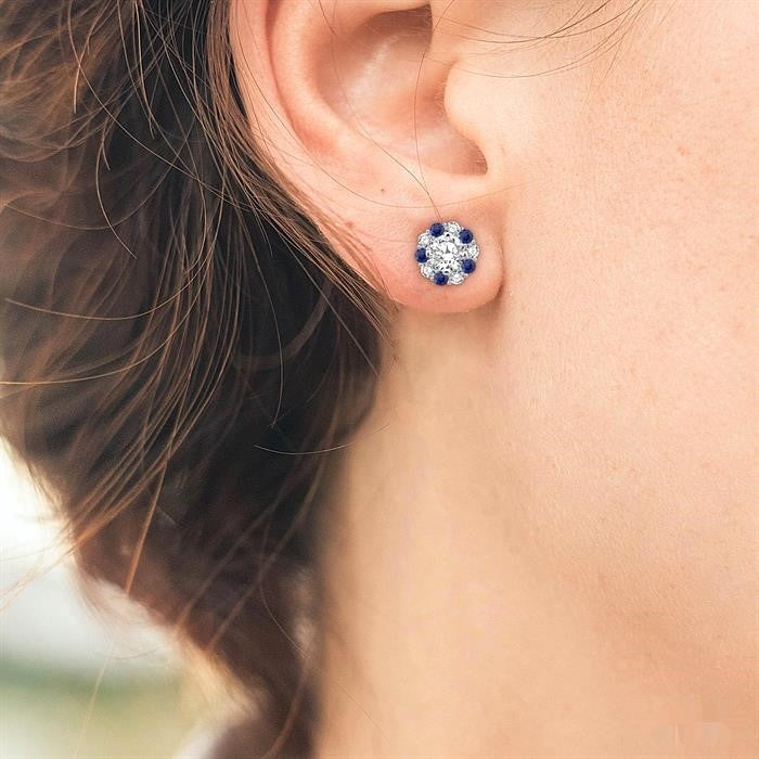 Gemstone & Diamond Earrings Jacket