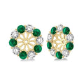 Gemstone & Diamond Earrings Jacket (Jacket Only)