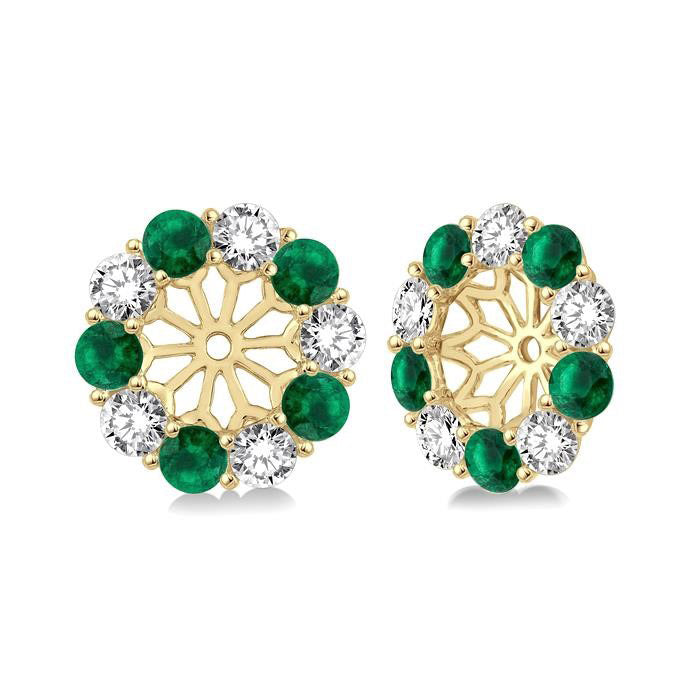 Gemstone & Diamond Earrings Jacket (Jacket Only)