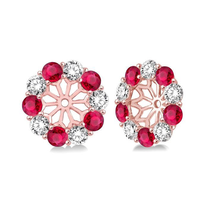 Gemstone & Diamond Earrings Jacket