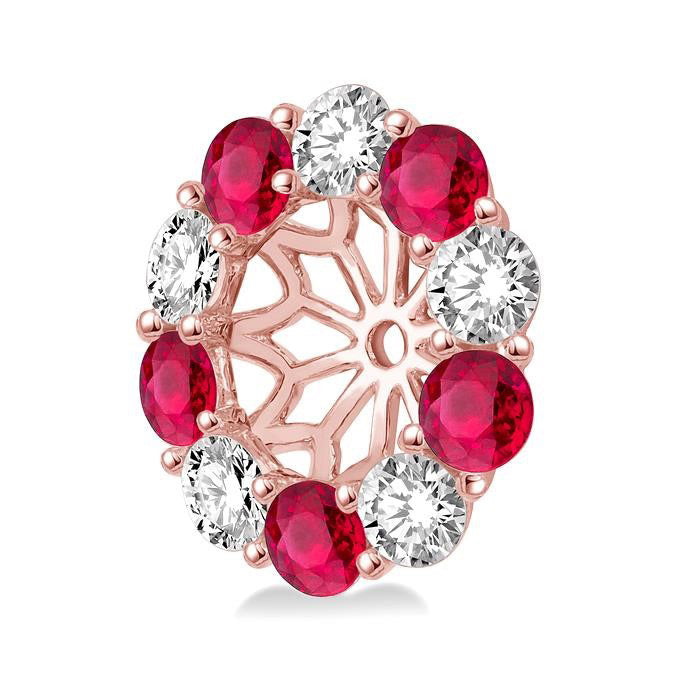 Gemstone & Diamond Earrings Jacket