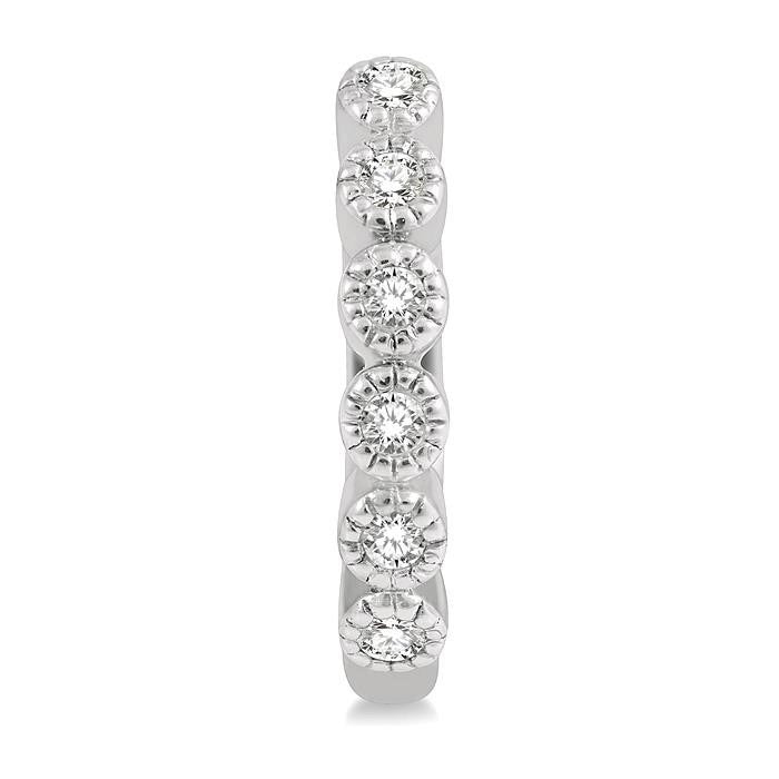 Petite Diamond Huggie Fashion Earrings