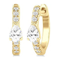 VerValVal SolLuxVer 14K White Gold Diamond Fashion Earrings