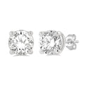 1 1/4 Ctw Round Cut Diamond Stud Earrings in 14K White Gold