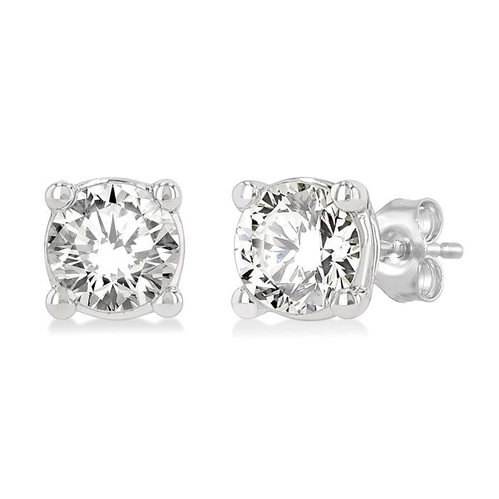 Diamond Stud Earrings