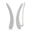 Diamond Fashion Ear Climbers
