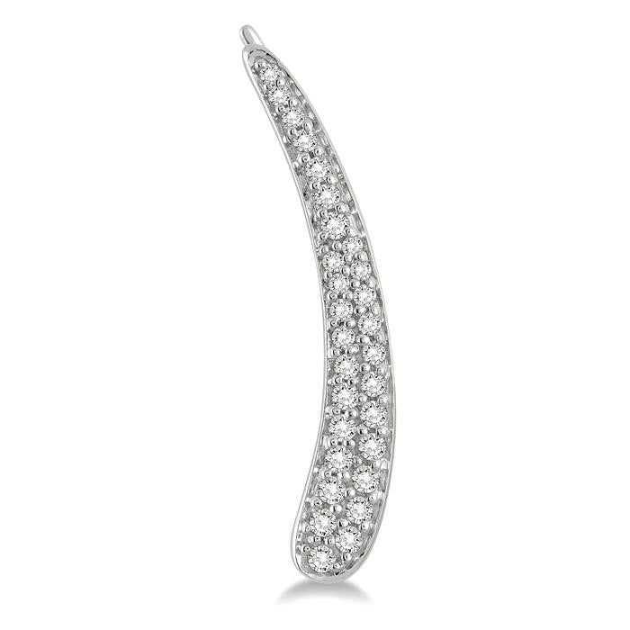 Diamond Fashion Ear Climbers