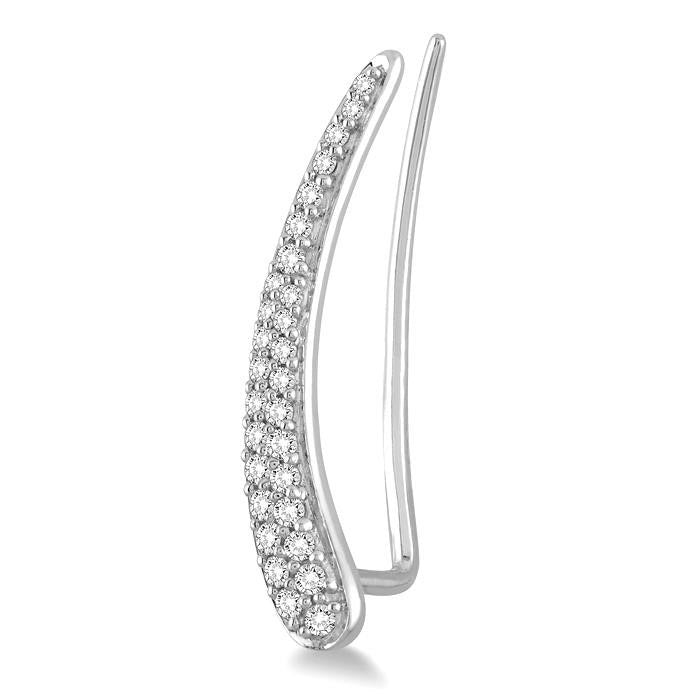 Diamond Fashion Ear Climbers