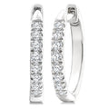 Petite Diamond Huggie Fashion Earrings
