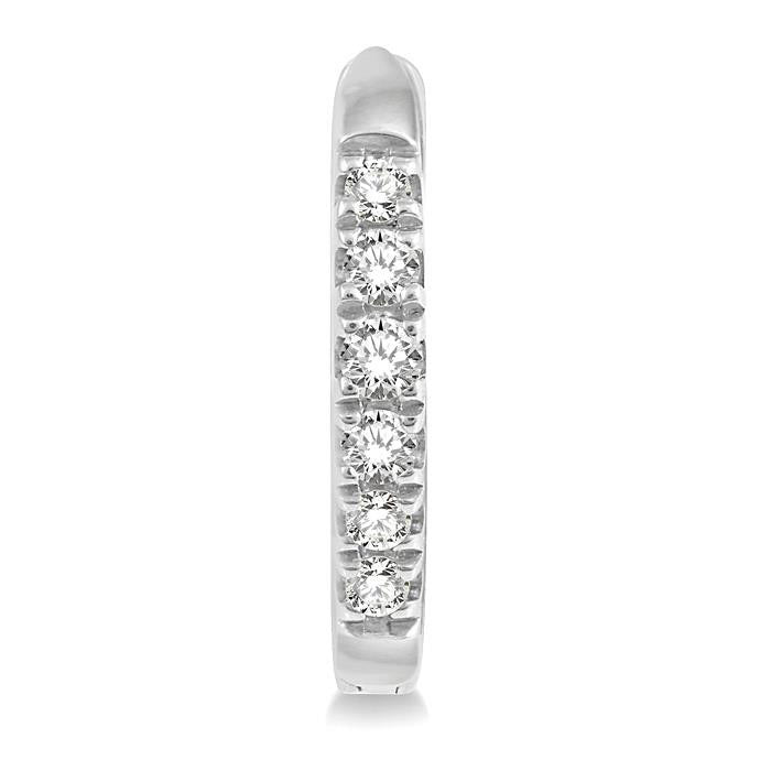 Petite Diamond Huggie Fashion Earrings