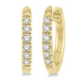 Diamond Petite Huggie Earrings