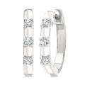 Petite Diamond Huggie Fashion Earrings