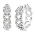 Petite Diamond Huggie Fashion Earrings