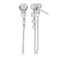 Journey Diamond Chain Earrings