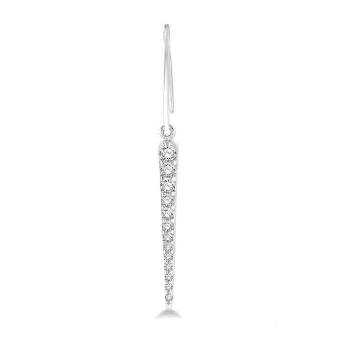 Icicle Diamond Fashion Long Earrings