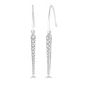 Icicle Diamond Fashion Long Earrings