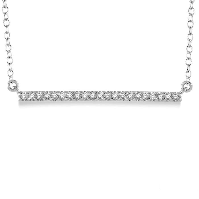 Bar Diamond Necklace