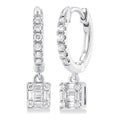 Fusion Petite Diamond Huggie Fashion Earrings
