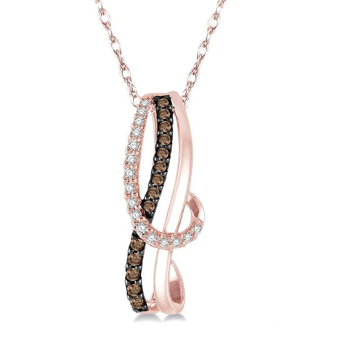 Halcyon Allure Champagne Diamond Fashion Pendant