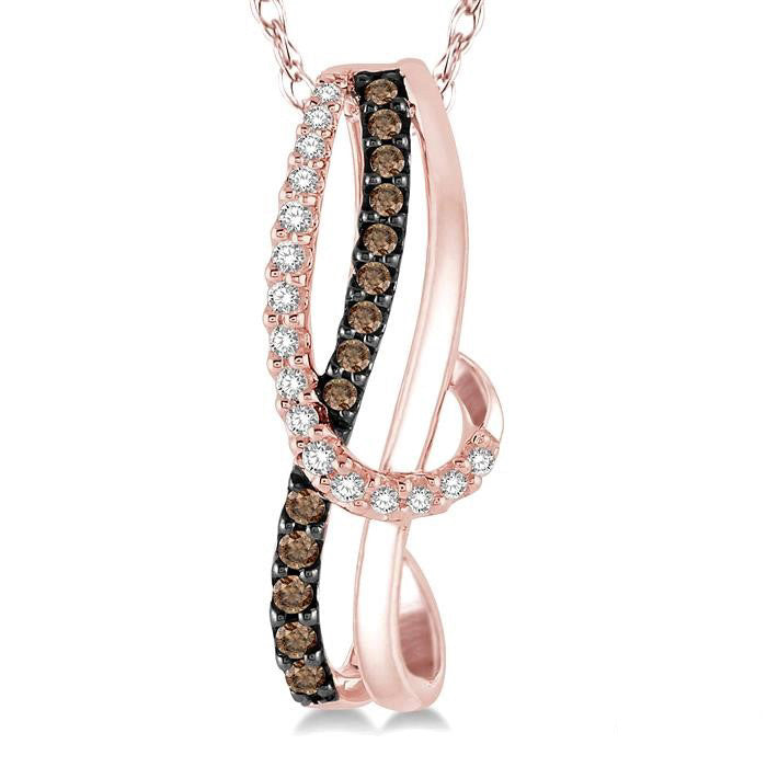 Halcyon Allure Champagne Diamond Fashion Pendant
