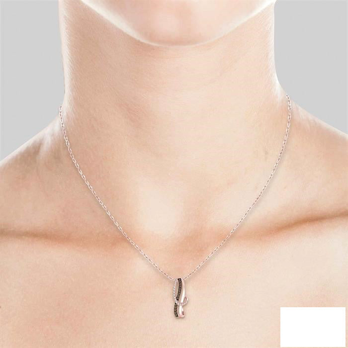 Halcyon Allure Champagne Diamond Fashion Pendant