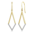 Diamond Geometric Fashion Earrings