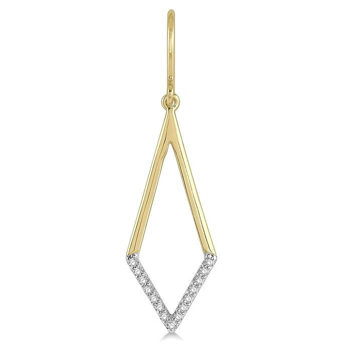 Diamond Geometric Fashion Earrings
