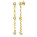 Diamond Station Earrings