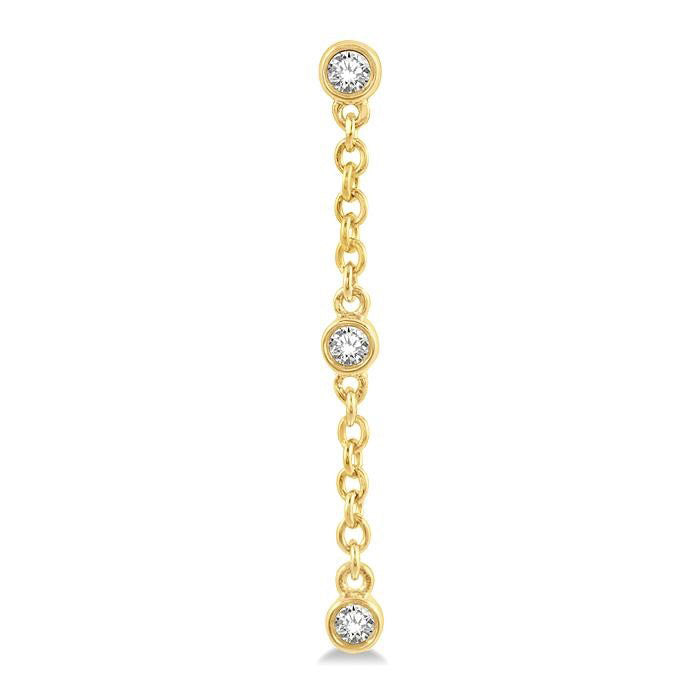 Diamond Station Earrings