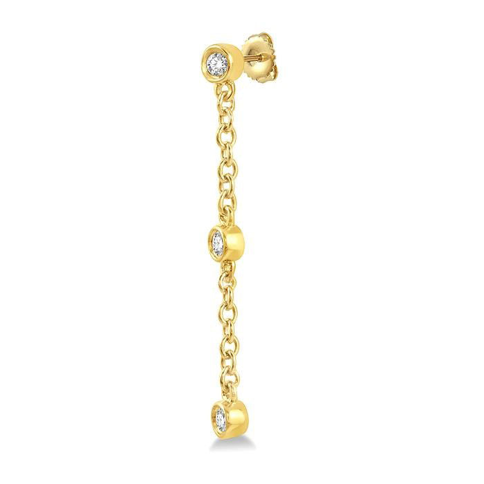 Diamond Station Earrings