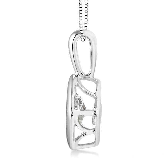 Cushion Shape Emotion Diamond Pendant