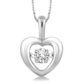 Heart Shape Emotion Diamond Pendant