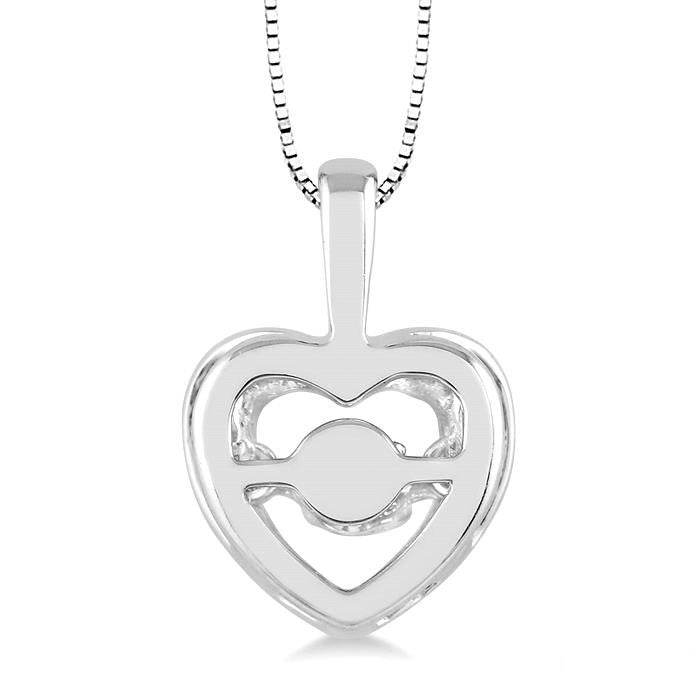 Heart Shape Emotion Diamond Pendant