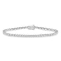 Illusion Diamond Tennis Bracelet