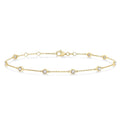 Trish Diamond Station Chain Bracelet