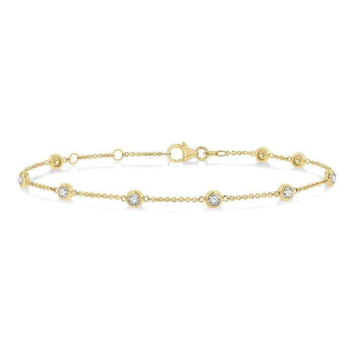 Molly Diamond Station Chain Bracelet